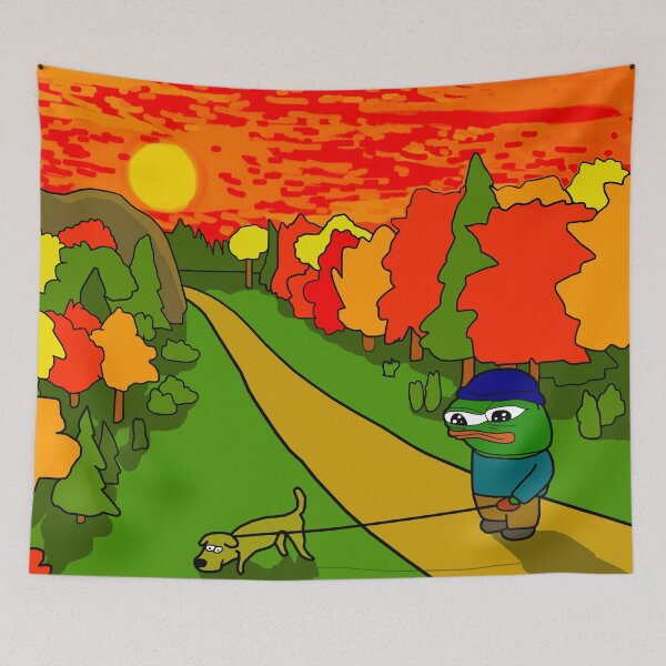 Item preview, Apu Walking Dog Pepe designed and sold by Slav-Art.