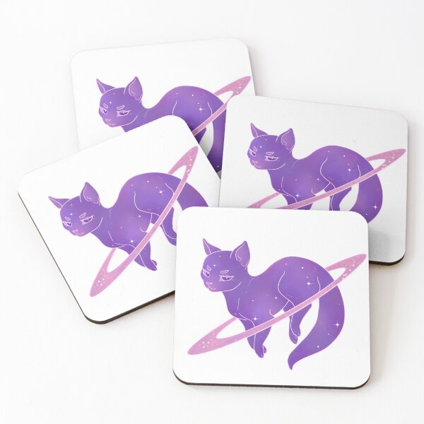 Item preview, Stellar Purr - Saturn Cat designed and sold by Michał Gralak.