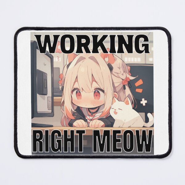 Item preview, Working Right Meow designed and sold by duke818.