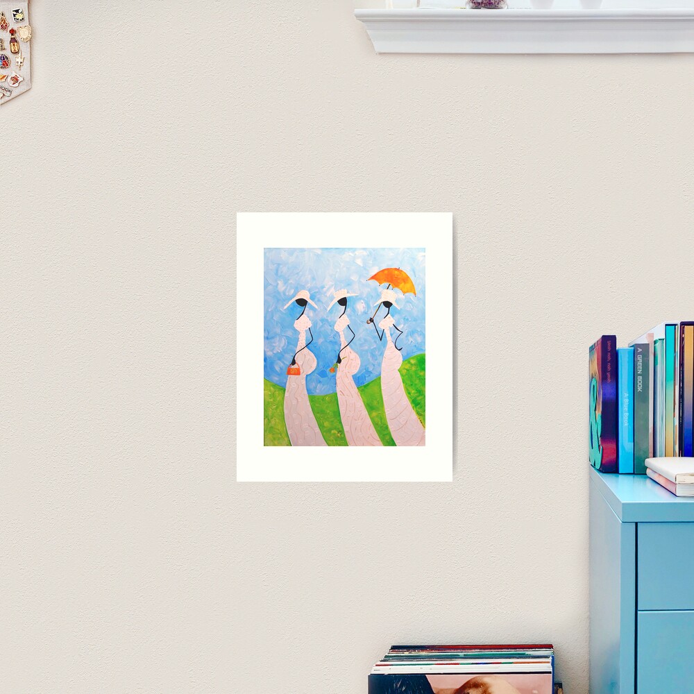 On The Meadow Art Print