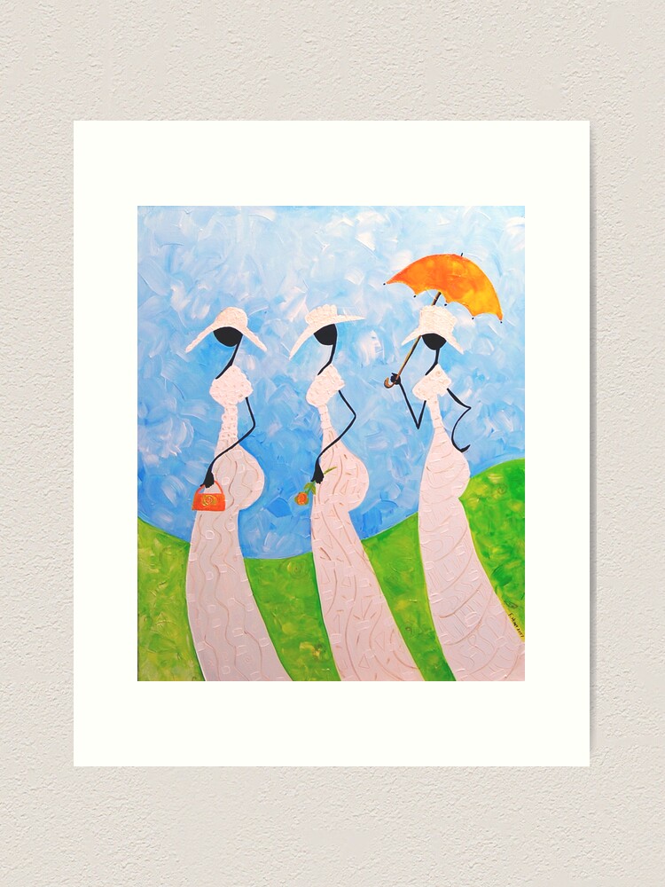 Alternate view of On The Meadow Art Print