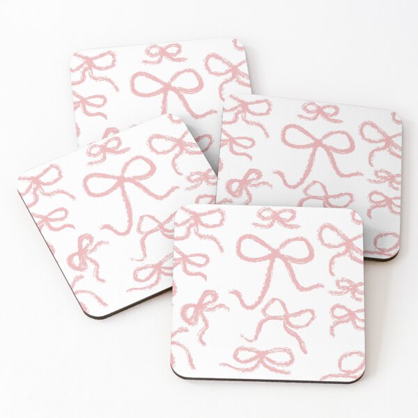 Item preview, Baby pink ribbon ties designed and sold by Oliviaartistry.