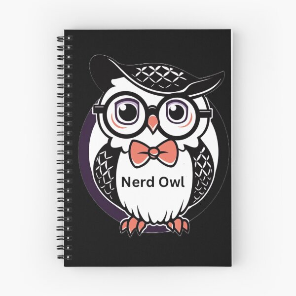 Item preview, Nerd Owl designed and sold by Myra365Art.