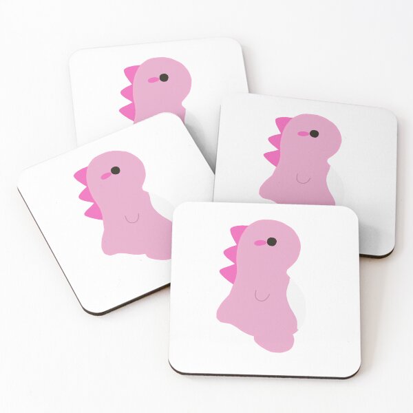 Item preview, pink dinosaur  designed and sold by thestrangerfrog.