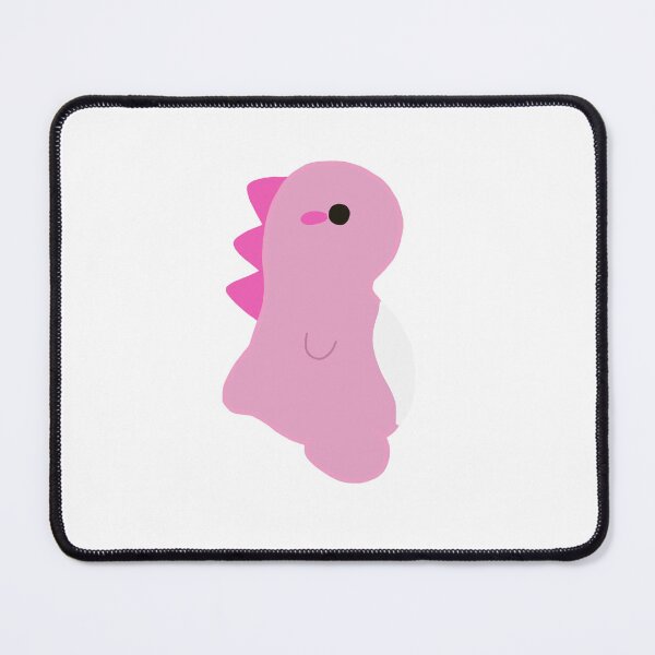 Item preview, pink dinosaur designed and sold by thestrangerfrog.