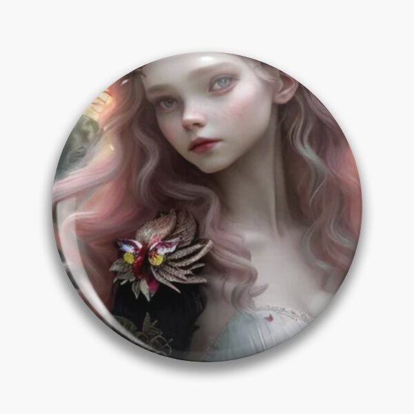 Item preview, Wary Tales Pink Black Fairy designed and sold by WaryTales.