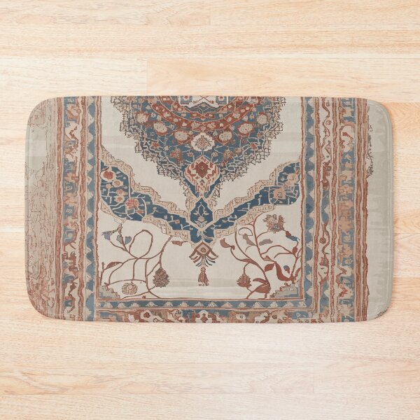 Item preview, Symmetrical Rug: Qajar Art Masterpiece designed and sold by AFUNARTZ.