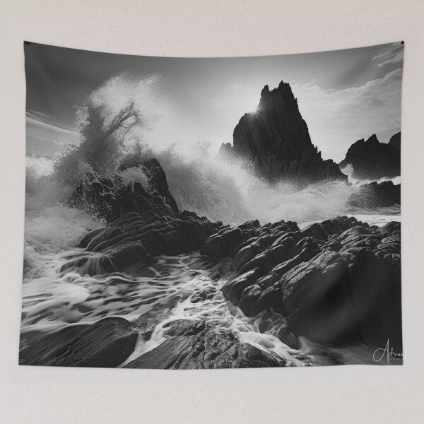 Item preview, Rugged coast explosion  designed and sold by Adriano Carrideo.