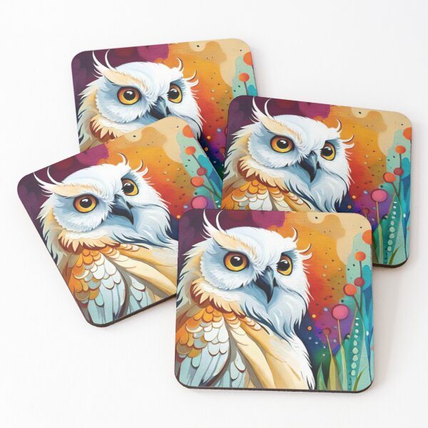 Item preview, owl in summer designed and sold by Pistacheartco.