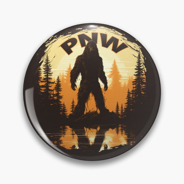 Item preview, PNW Bigfoot designed and sold by AmbientPixels.