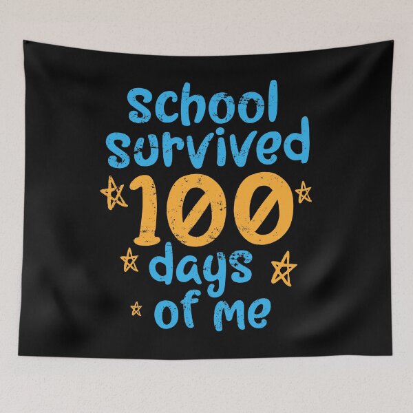 Item preview, 100th Day Cute Shirt, School Survived 100 Days Of Me designed and sold by 14thFloor.