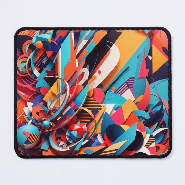Item preview, #4 Exploring Symmetry and Color Combinations in Geometric Patterns Design designed and sold by CyberCollective.