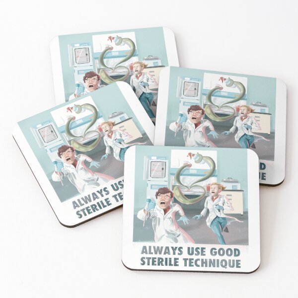 Item preview, Always Use Good Sterile Technique (painted version) designed and sold by Science Lab Designs.