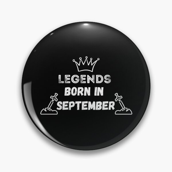 Item preview, Legends are born in September | Birthday | best month designed and sold by General-Corner.