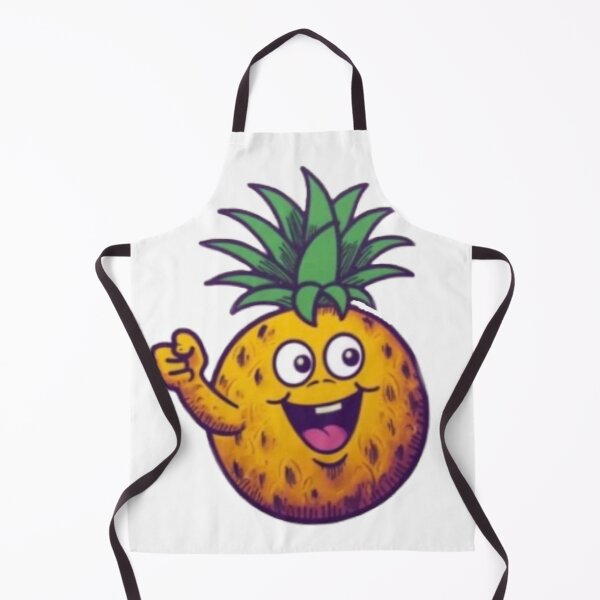 Item preview, Cartoon Pineapple designed and sold by Myra365Art.