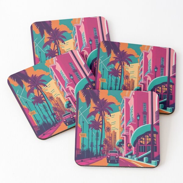 Item preview, Street in Miami, Florida designed and sold by Rhu Creations.