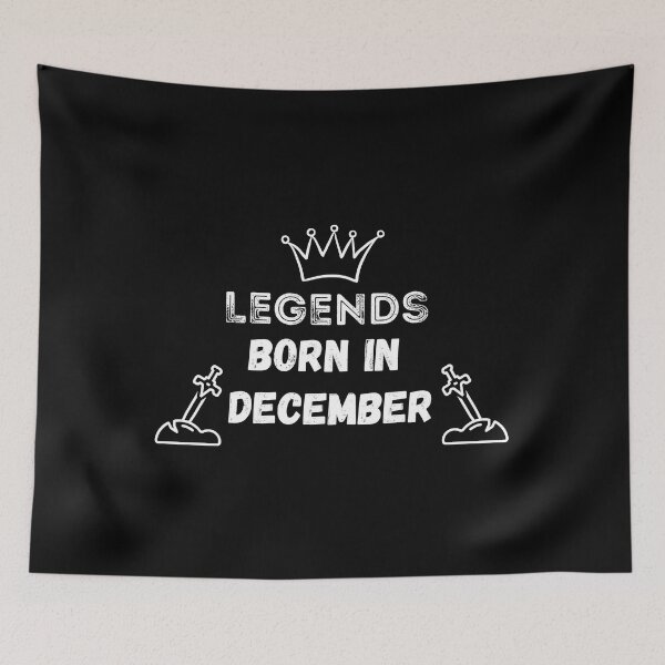Item preview, Legends are born in December | Birthday | best month designed and sold by General-Corner.