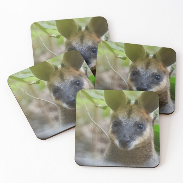 Item preview, Wallaby watching me at the beach Beach designed and sold by Mark Grimsley.