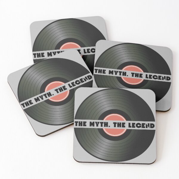 Item preview, Retro Vinyl The Myth The Legend Record Collection designed and sold by LOT7Clothing.