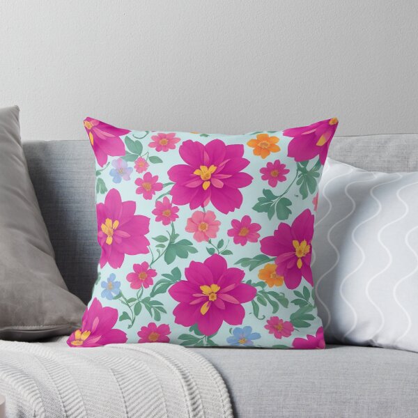 Item preview, Pink flowers pattern designed and sold by ElderWisdom.