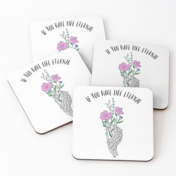 Item preview, Life Eternal Lyrics - Flower Design designed and sold by CharlottesArtz.