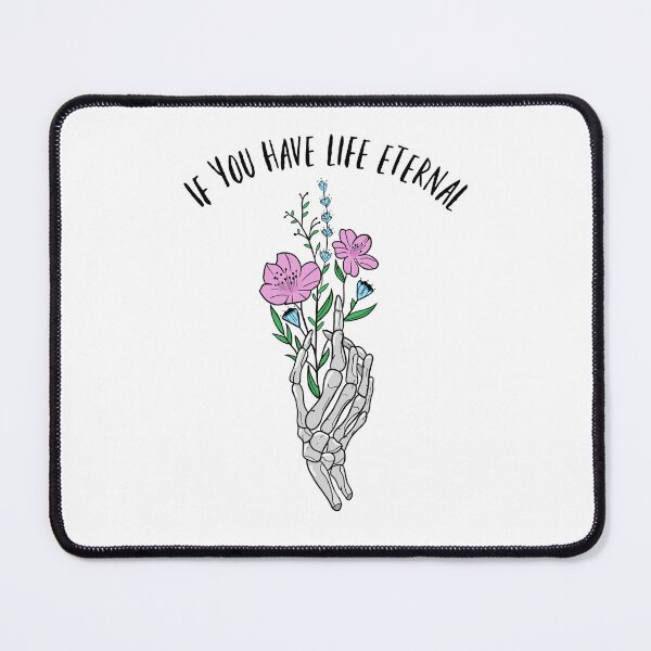 Item preview, Life Eternal Lyrics - Flower Design designed and sold by CharlottesArtz.