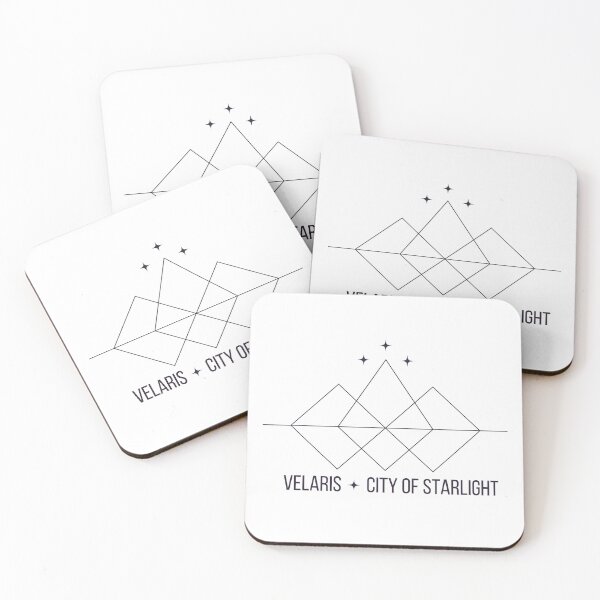 Item preview, Velaris City of Starlight Minimalist ACOTAR designed and sold by kpospichel.