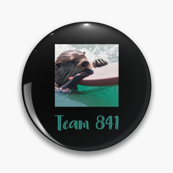 Item preview, Surfing otter, team 841: donating 100% of the profit to ocean conservation organizations  designed and sold by seekingclarity.