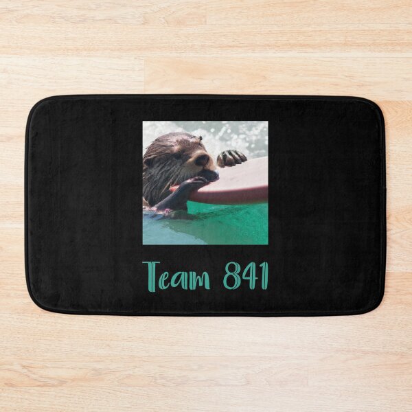 Item preview, Surfing otter, team 841: donating 100% of the profit to ocean conservation organizations  designed and sold by seekingclarity.