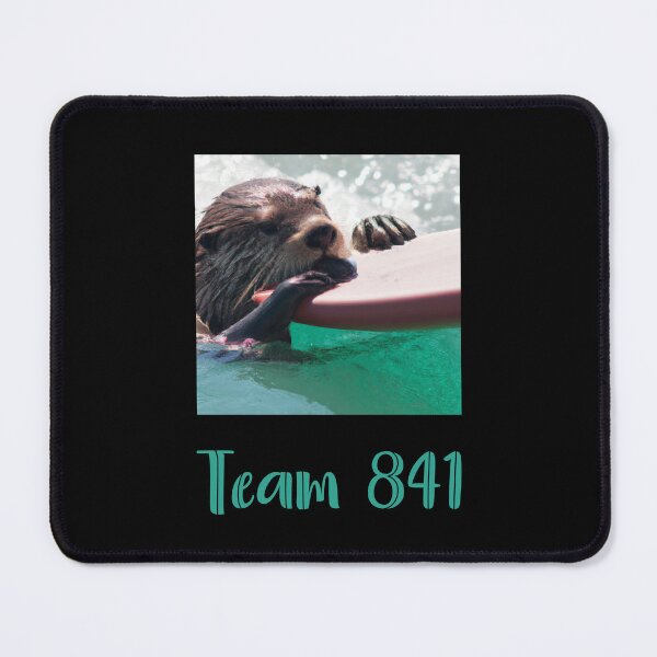 Item preview, Surfing otter, team 841: donating 100% of the profit to ocean conservation organizations  designed and sold by seekingclarity.