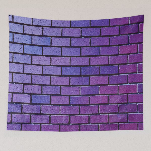 Item preview, Abstract Purple and Blue Brick Pattern designed and sold by calibrit.