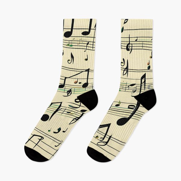 Item preview, Sheet Music Notes Pattern designed and sold by WitchyWare.