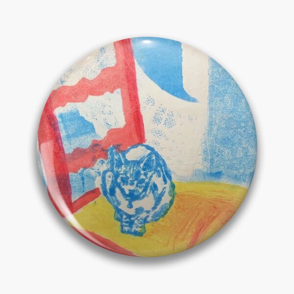 Item preview, Cat on a chair designed and sold by Emma Ecker.