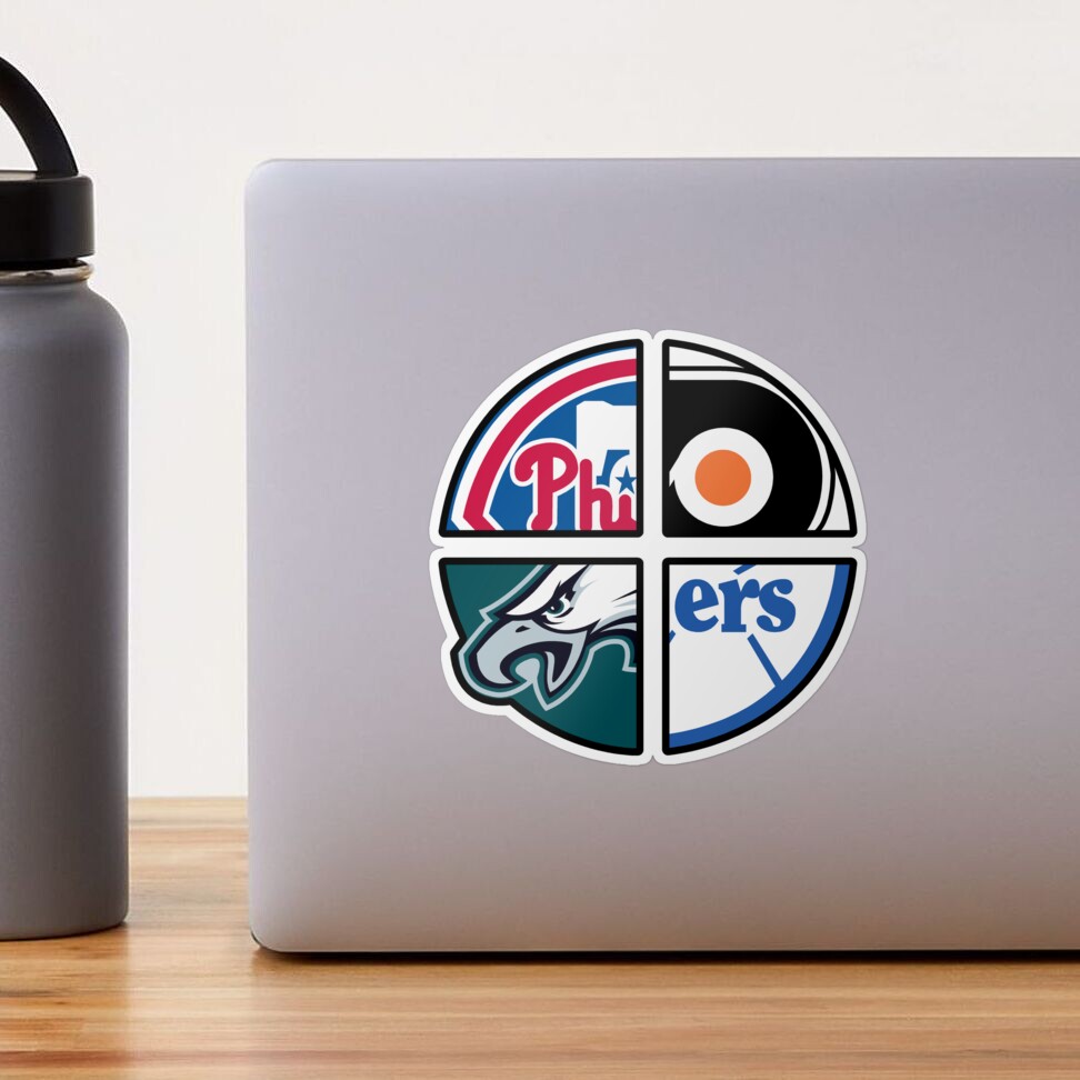 Philly's in the House - Phillies Flyers Eagles Sixers | Sticker