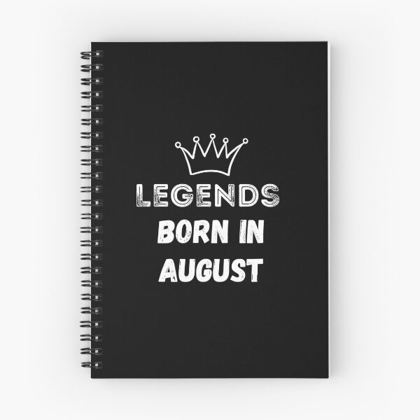 Item preview, Legends are born in August | Birthday | best month v2 designed and sold by General-Corner.