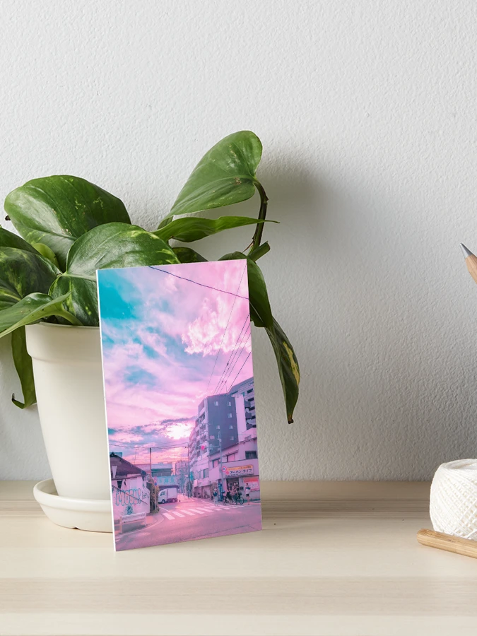 Japan Vaporwave Aesthetic Sky