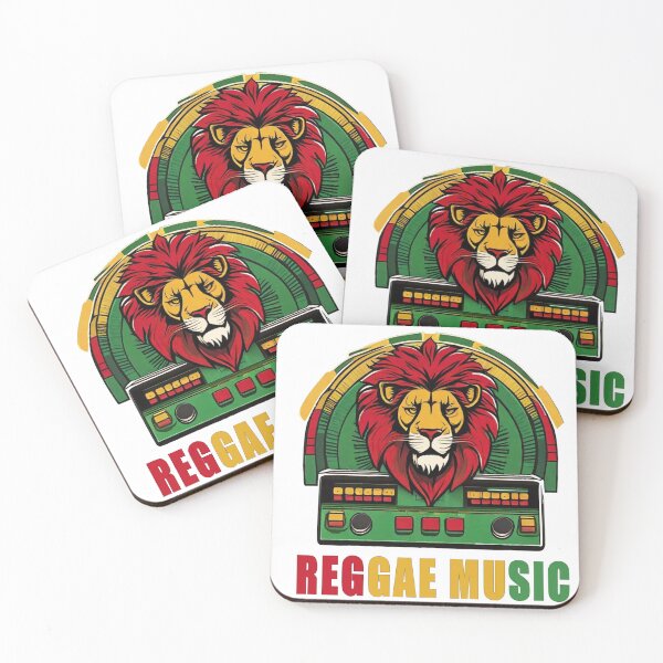 Artikelvorschau, Reggae-Musiklöwe entworfen und verkauft von reggaeartgifts.
