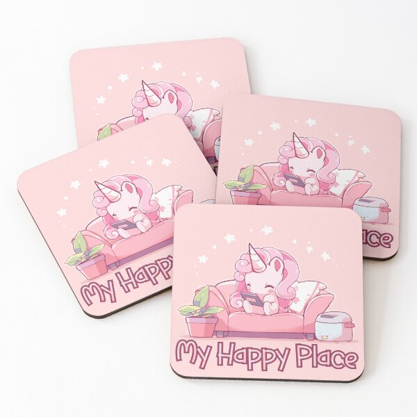 Item preview, Unicorn My Happy Place designed and sold by myanko.