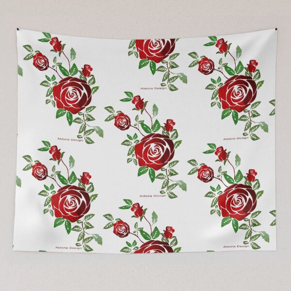 Item preview, Fun cartoon Sticker & roses  designed and sold by aldona.