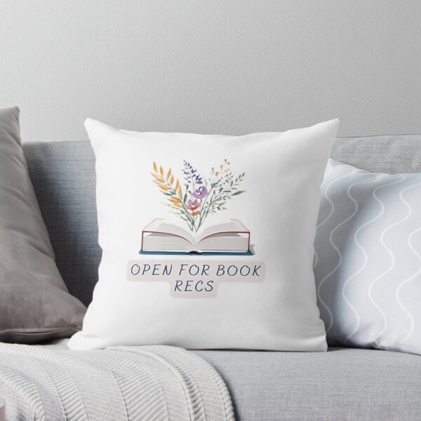 Item preview, Open for Book Recommandations: Blooming Book Aesthetic designed and sold by InspirationElli.