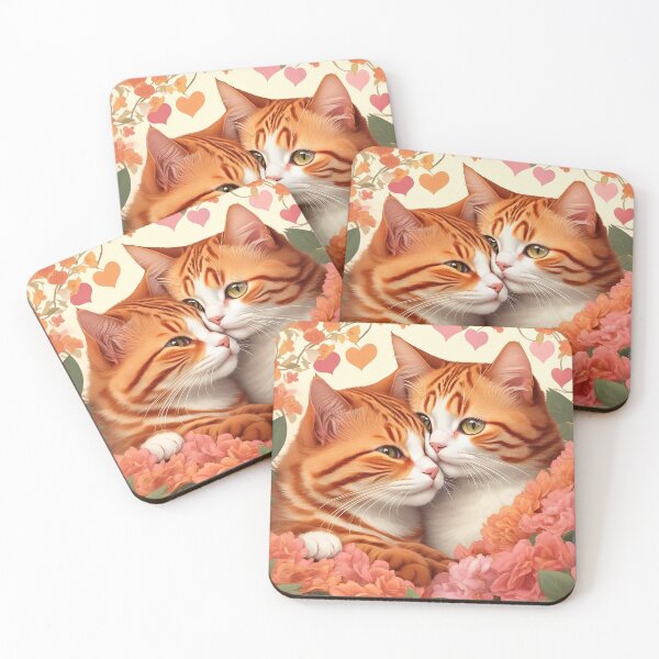 Item preview, Heartwarming Cuddle Cats designed and sold by reksitawardani.