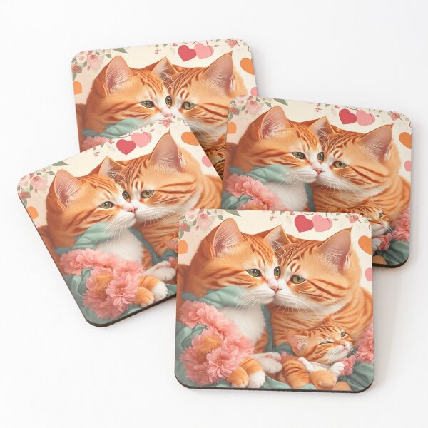 Item preview, Lovely Feline Moments: Cuddling Cats in Charming Illustrations! designed and sold by reksitawardani.
