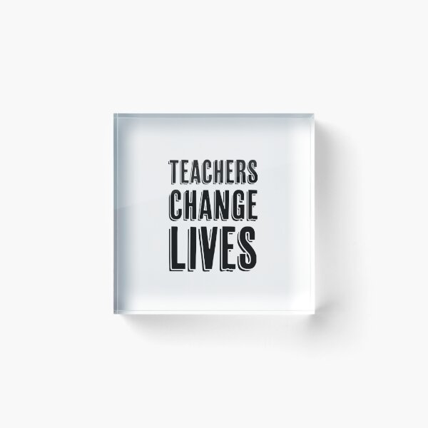 Item preview, Teachers Change Lives | Teachers | Teacher | Teach | Teaching | Teacher Appreciation designed and sold by ShoniwDesigns.
