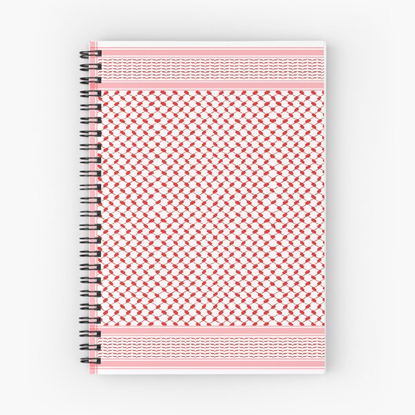 Item preview, Traditional Jordanian and Palestinian Kufiya Pattern Design | Red Pattern designed and sold by Qantara Art Gallery.