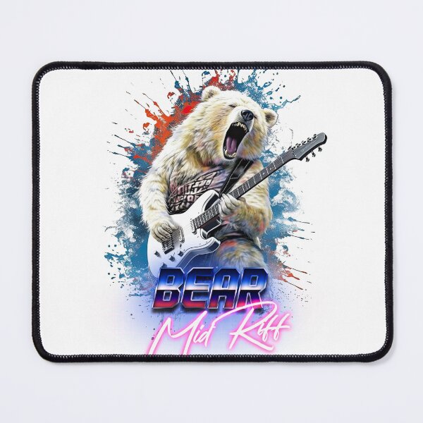 Item preview, Bear Mid Riff Shirt designed and sold by KiwiGrizzly.