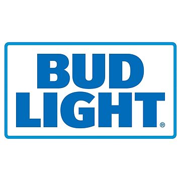 “bud light” Sticker for Sale by samanthaedelman | Redbubble