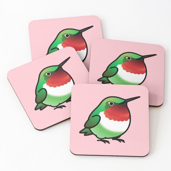 Item preview, Chubby ruby-throated hummingbird designed and sold by birdhism.