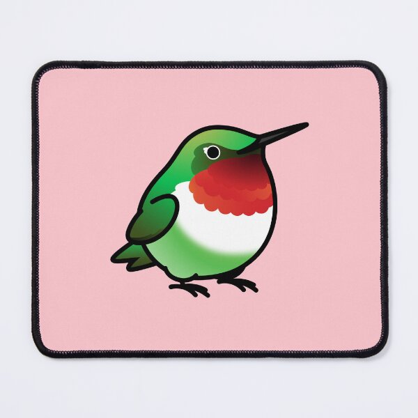 Item preview, Chubby ruby-throated hummingbird designed and sold by birdhism.