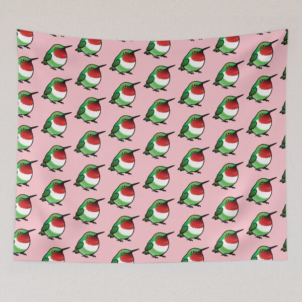 Item preview, Chubby ruby-throated hummingbird designed and sold by birdhism.