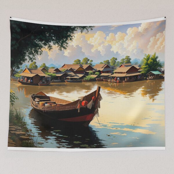 Item preview, In the Mekong Delta designed and sold by ElderWisdom.